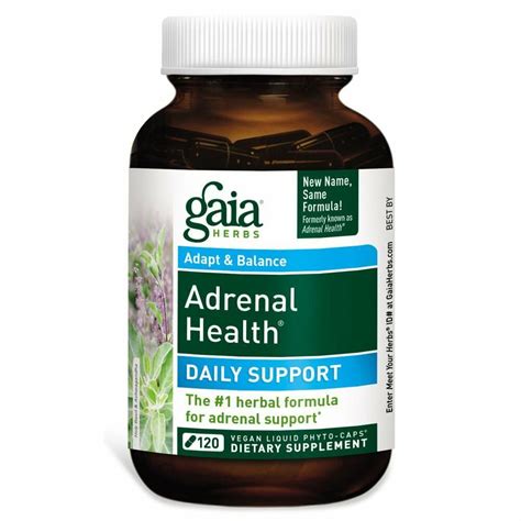 Gaia Herbs Adrenal Health Liquid Phyto-capsules 120 Count for sale ...