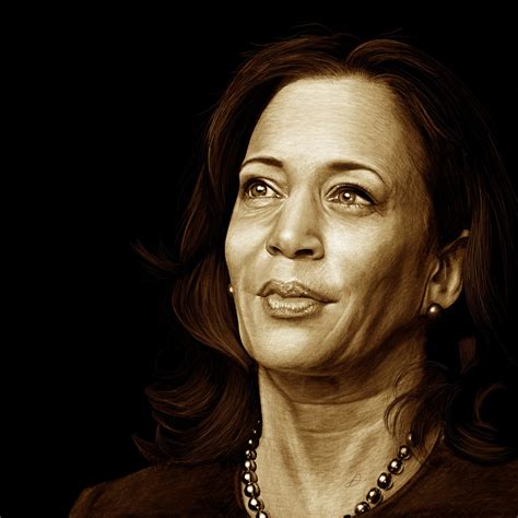 Portrait of Kamala Harris - Etsy