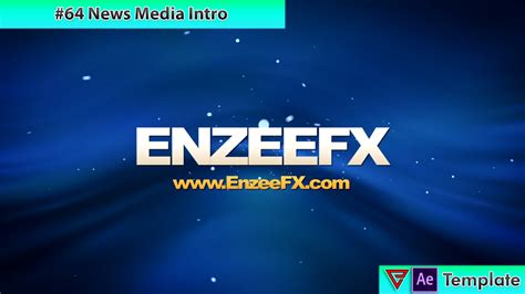 #64 News Media Intro Template for After Effects – EnzeeFX