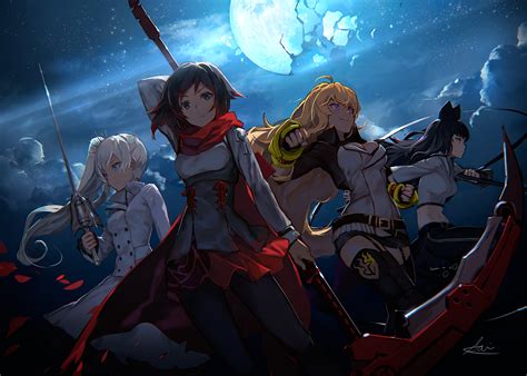 RWBY Team HD Wallpaper by Izumi Sai