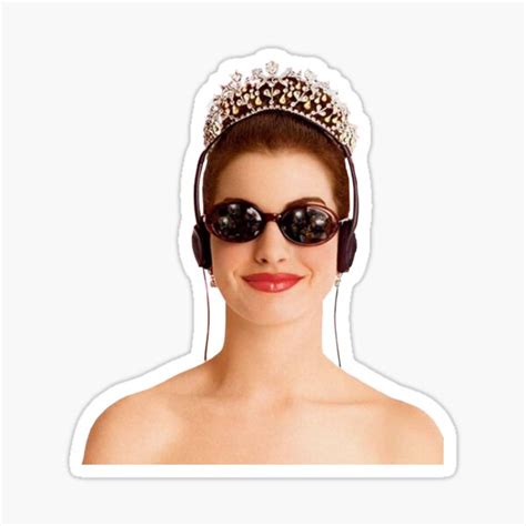 "Princess of Genovia" Sticker for Sale by MaybeNotTonight | Redbubble