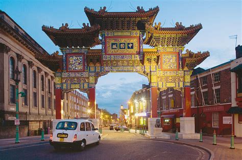 Chinatown. Chinese arch. Liverpool. … – License image – 70096562 lookphotos