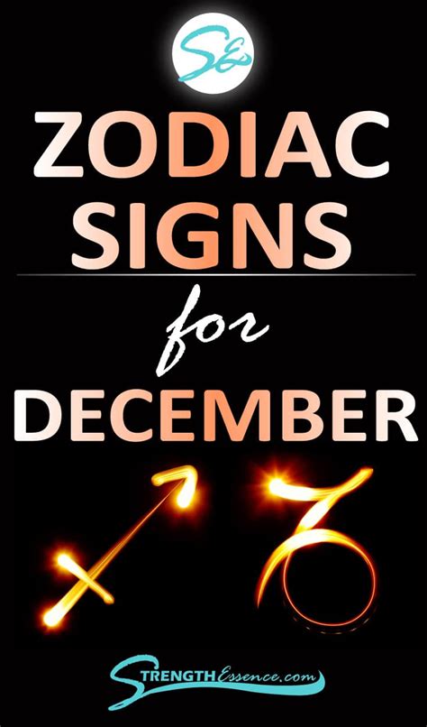 Zodiac Signs for December – (Astrology Dates, Symbols & Traits) 2024 ...