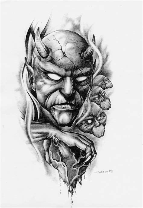 Evil Tattoo Designs Photos - Design Talk