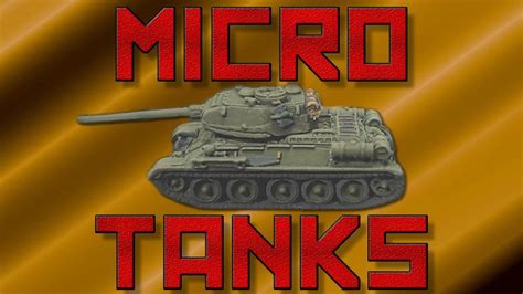 GHQ Micro Armour T-34/85s [1:285th scale] - YouTube