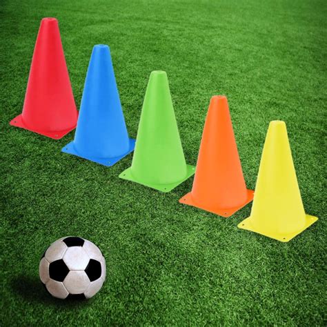 HW2016 NEW arrival 10pcs Training Cones Sports Traffic Safety Soccer Football Bright Cone Lot-in ...