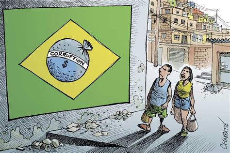 Political Cartoon on 'Brazil in Crisis' by Patrick Chappatte, International Herald Tribune at ...