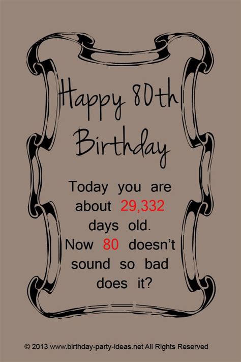 Happy 80th Birthday Funny Quotes - ShortQuotes.cc