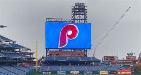 The Phillies' new PhanaVision screen is almost done, and it's massive - WHYY