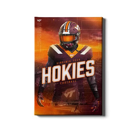 Virginia Tech Hokies "This Is Home" Officially Licensed Wall Art - College Wall Art