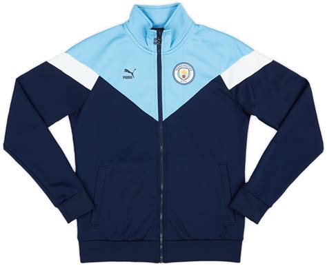 2019-20 Manchester City Puma Iconic Track Jacket - 10/10 - (M)