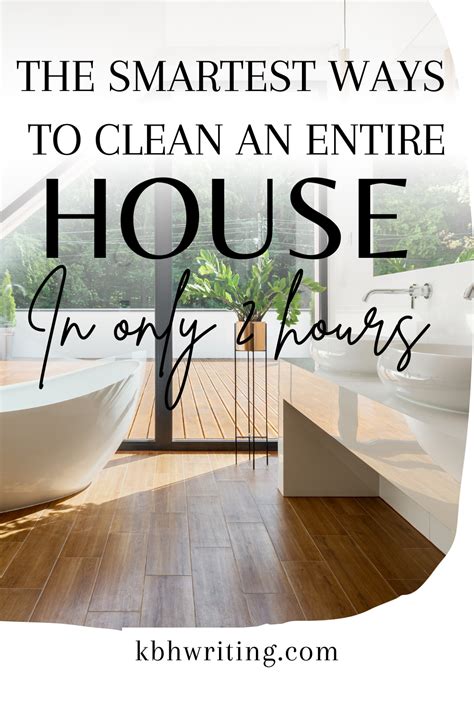 How to clean your house in just one hour – Artofit