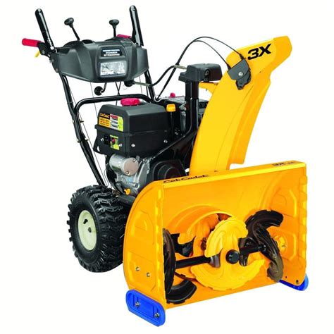 Cub Cadet 3X 26 in. 357cc 3-Stage Electric Start Gas Snow Blower with Steel Chute, Power ...