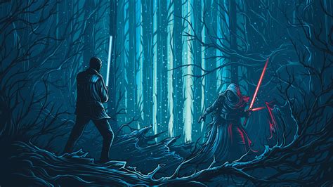 2560x1440 Resolution Star Wars The Force Awakens Art 1440P Resolution Wallpaper - Wallpapers Den