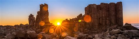 Bombo Headland Quarry Wallpaper 4K, Sunrise, Australia