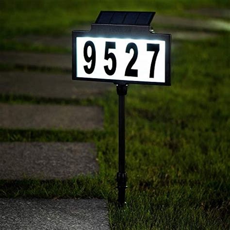 10 Best Solar Powered House Numbers - Ideas on Foter