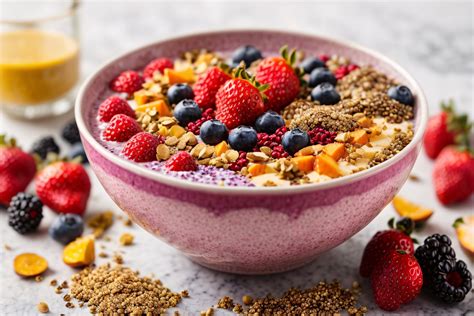 Oatmeal With Fruits And Berries Free Stock Photo - Public Domain Pictures