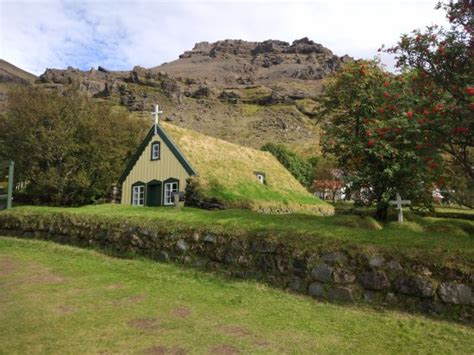 Turf church with unique grave yard - Review of Hofskirkja Church, Hof ...