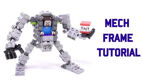 LEGO Mech Frame Tutorial Part3 (For Small Mechs) - Detailed Build - YouTube