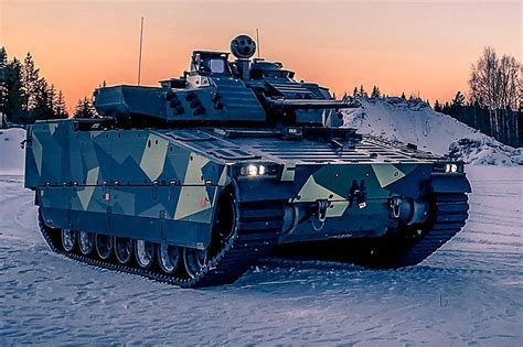 BAE Systems CV90 MkIV enhanced and modernized version of CV90 tracked armored IFV - DIMDEX