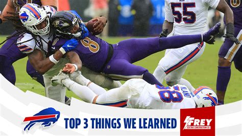 Top 3 things we learned from Bills vs. Ravens | Week 4