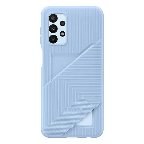 Buy SAMSUNG Soft TPU Back Cover for SAMSUNG Galaxy A23 (Handy Card Slot, Arctic Blue) Online - Croma