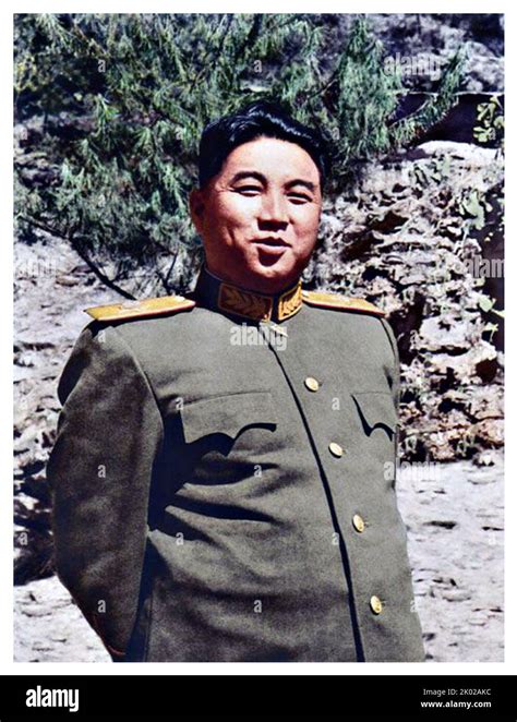 Kim Il Sung leader of North Korea 1950 Stock Photo - Alamy