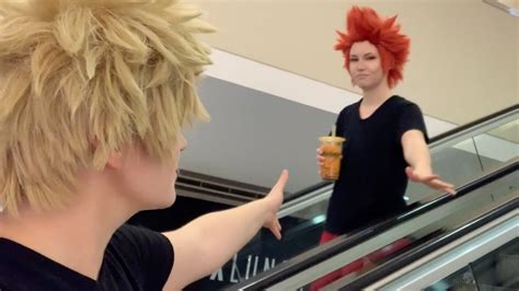 This is SO SAD | Cosplay Mall Outing | [KiriBaku] | My Hero Academia Cosplay - YouTube