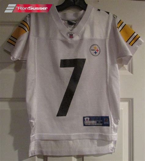 Ben Roethlisberger NFL Pittsburgh Steelers Youth Jersey Small (8) by ...