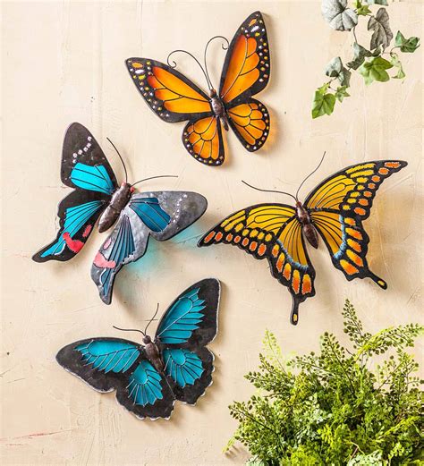 20 Best Ideas Large Metal Butterfly Wall Art 92F