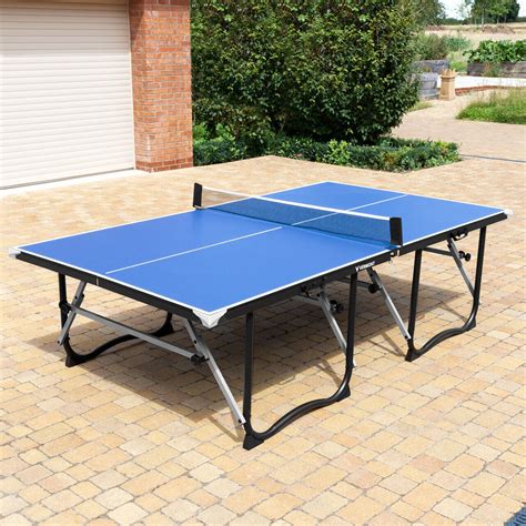 Vermont Table Tennis Tables | FOLDABLE OUTDOOR Ping Pong Tables + Bats ...