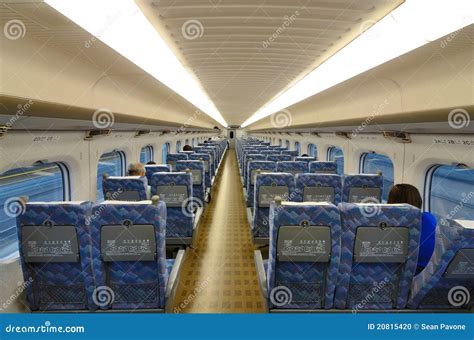 Bullet Train Interior Editorial Image - Image: 20815420