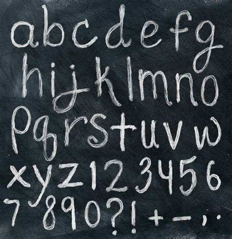 Buy Chalk Font Which Reminds Of A Comic Style Writing