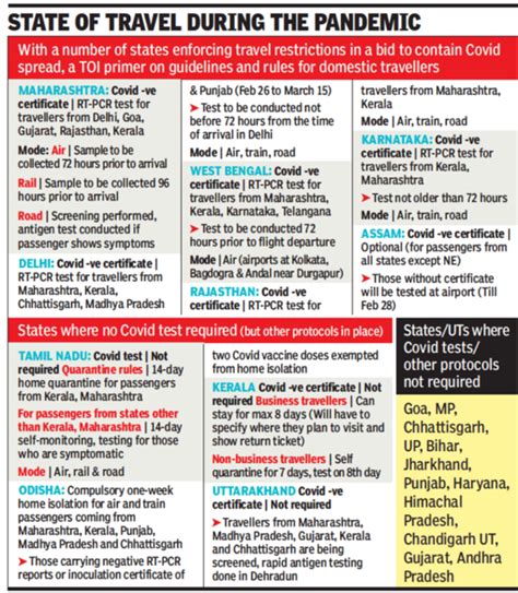 Covid-19 guidelines and rules for domestic travellers: All you need to ...
