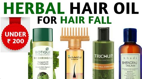 10 Best Herbal Hair Oil for Hair Growth in India with Price Under RS. 200 | Reduce Hairfall ...