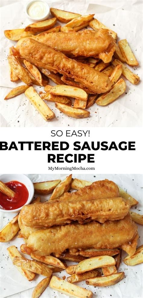 Battered sausage recipe chip shop style – Artofit