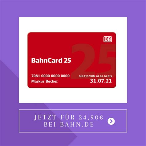 BahnCard 25 im Angebot: Jetzt für nur 25 Euro sichern! | desired.de