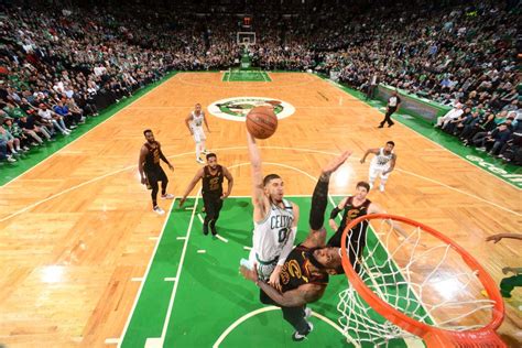 'I’m Glad I Did': Jayson Tatum on Bumping LeBron James Following Poster ...