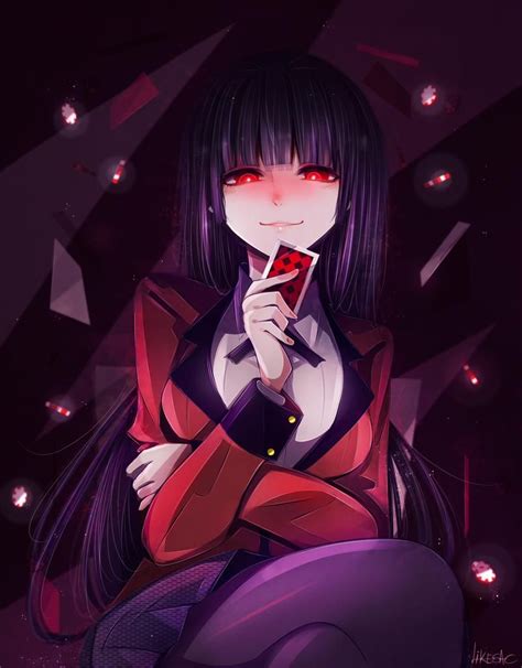 Kakegurui yumeko by likesac on deviantart – Artofit