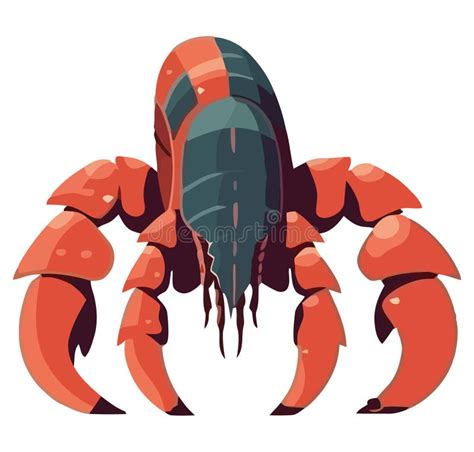 Clawed Crustaceans Seafood Meal Stock Illustration - Illustration of hand, animal: 277596248