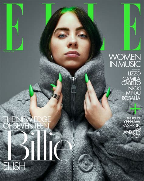 billie eilish vogue cover designer - Chelsey Rosario