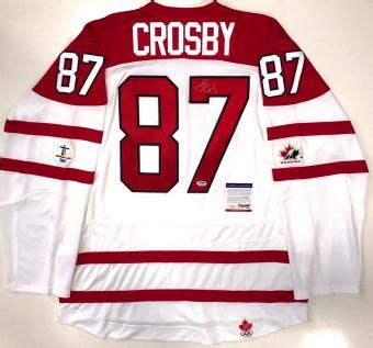 Sidney Crosby Signed Jersey, Autographed Jerseys