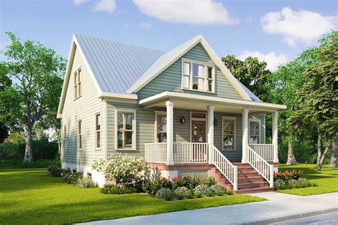 Warm and Welcoming 4-Bedroom Craftsman Cottage House Plan - 31537GF ...