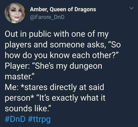 I'll be your Dungeon Master! 😉 | Dnd funny, Dungeon, Dnd stories