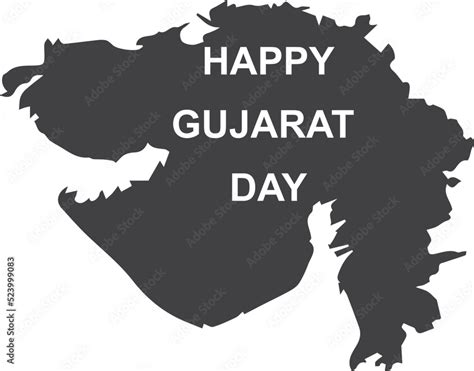 Happy Gujarat day, Gujarat day celebration symbol Stock Vector | Adobe ...