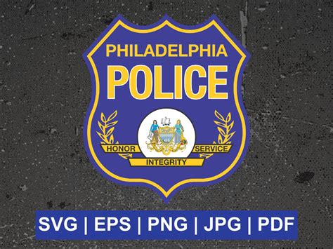 Philadelphia Police Department Patch Emblem Insignia Badge | Etsy in ...