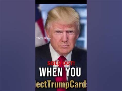 Trump Digital Trading Cards SERIES 2 SOLD OUT!!! - YouTube