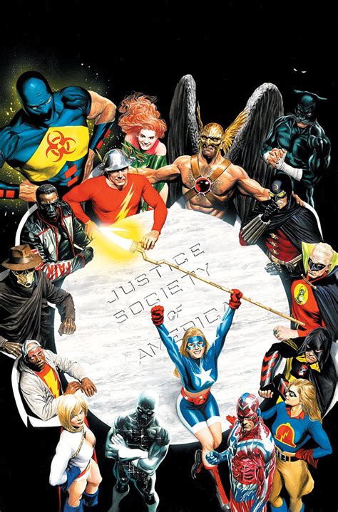 Justice Society of America / La sociedad de la justicia de América. ~ ANIMACIONBETA