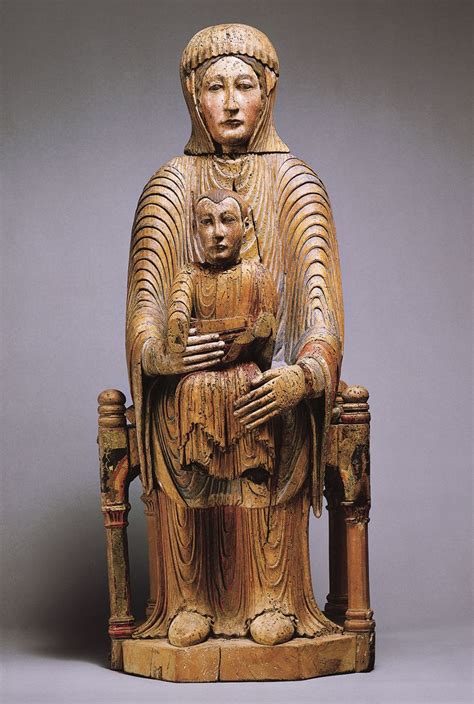 Romanesque Madonna by Morgan