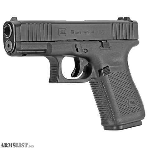 ARMSLIST - For Sale: GLOCK 19 GEN 5 COMPACT 9MM 4.02" MARKSMAN BARREL FIXED SIGHTS 10 ROUND 3 ...